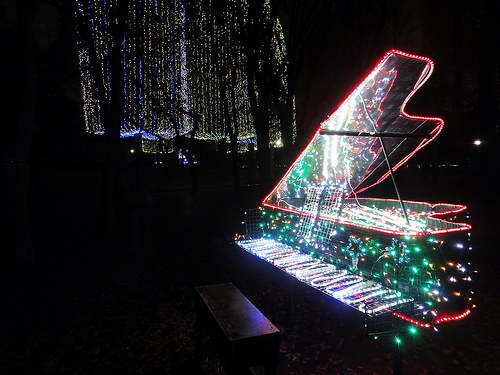 輝きのピアノ。