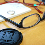 メガネとデジイチとコンタクト。