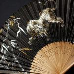 虎の扇子を買いました。